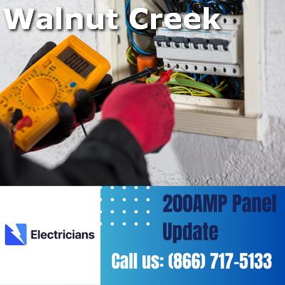 Expert 200 Amp Panel Upgrade & Electrical Services | Walnut Creek Electricians